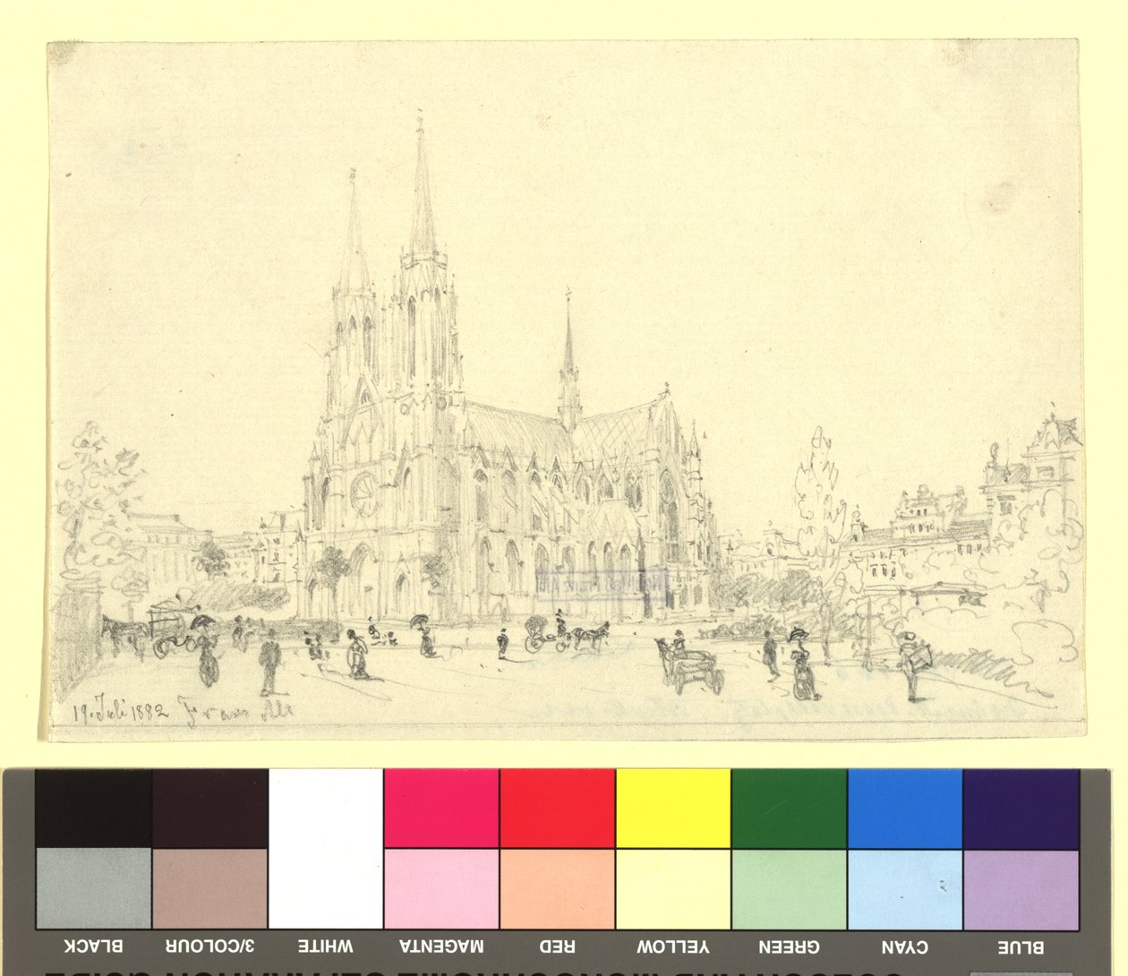 9., Plaza Roosevelt - Iglesia Votiva (vista lateral) de Franz Alt