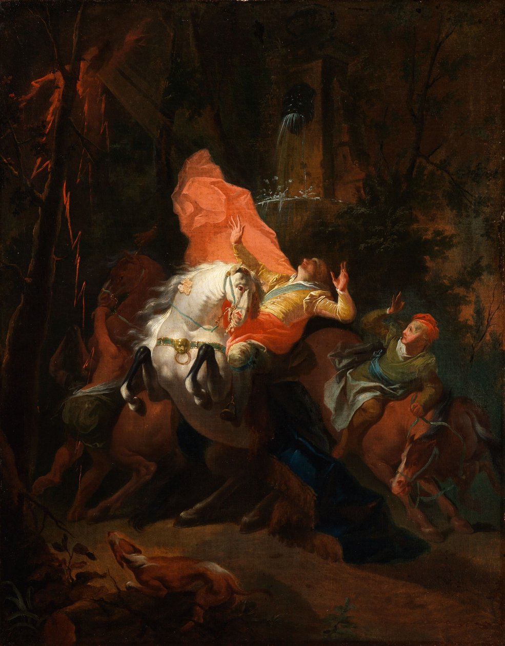 La conversión de san Norberto de Franz Anton Maulbertsch