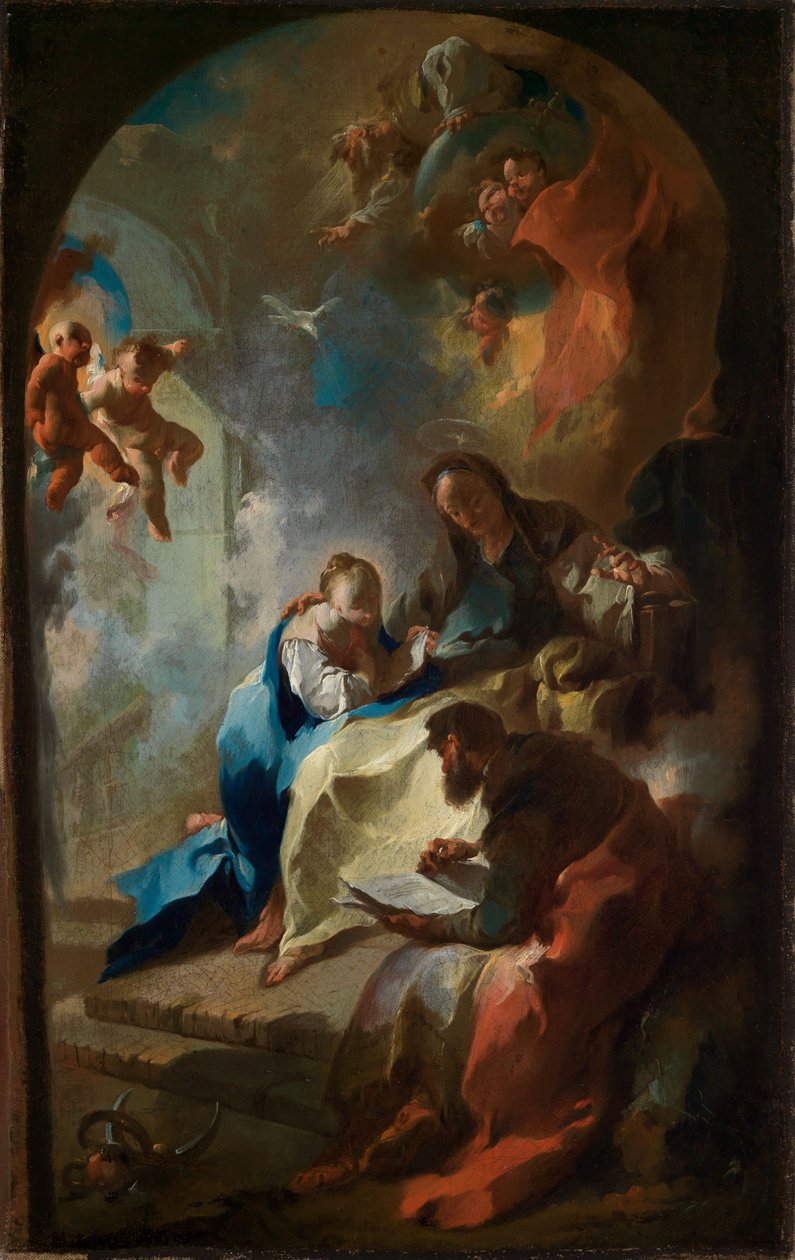 La educación de María de Franz Anton Maulbertsch