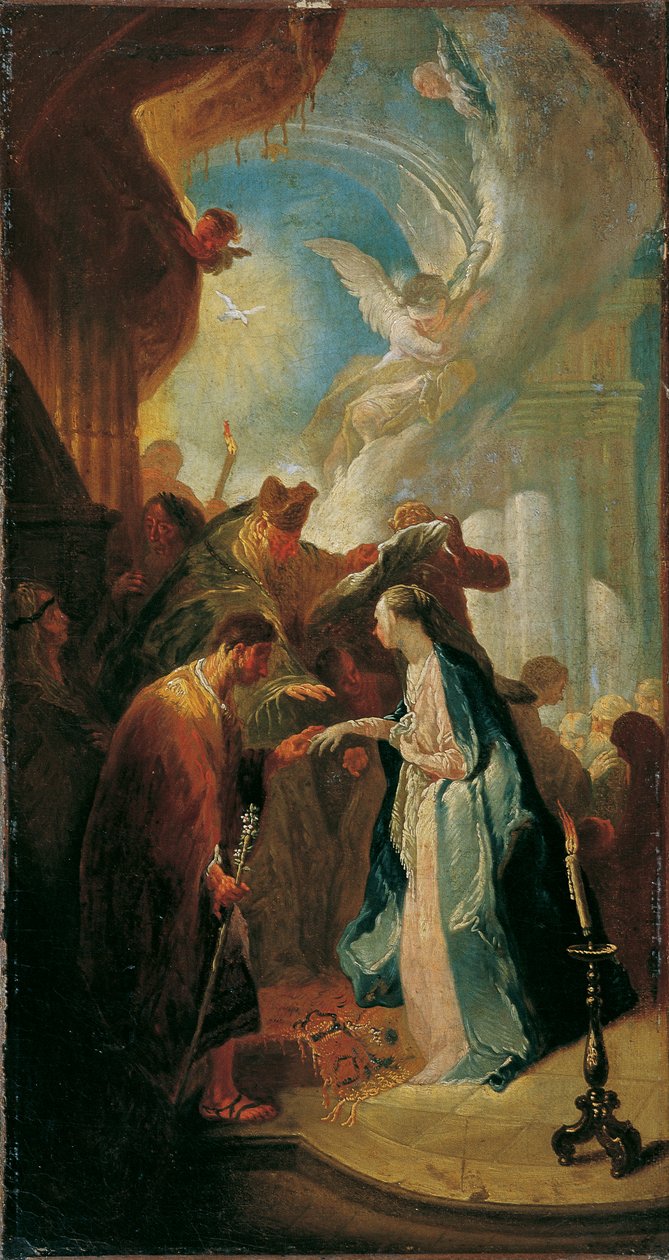 El matrimonio de María de Franz Anton Maulbertsch