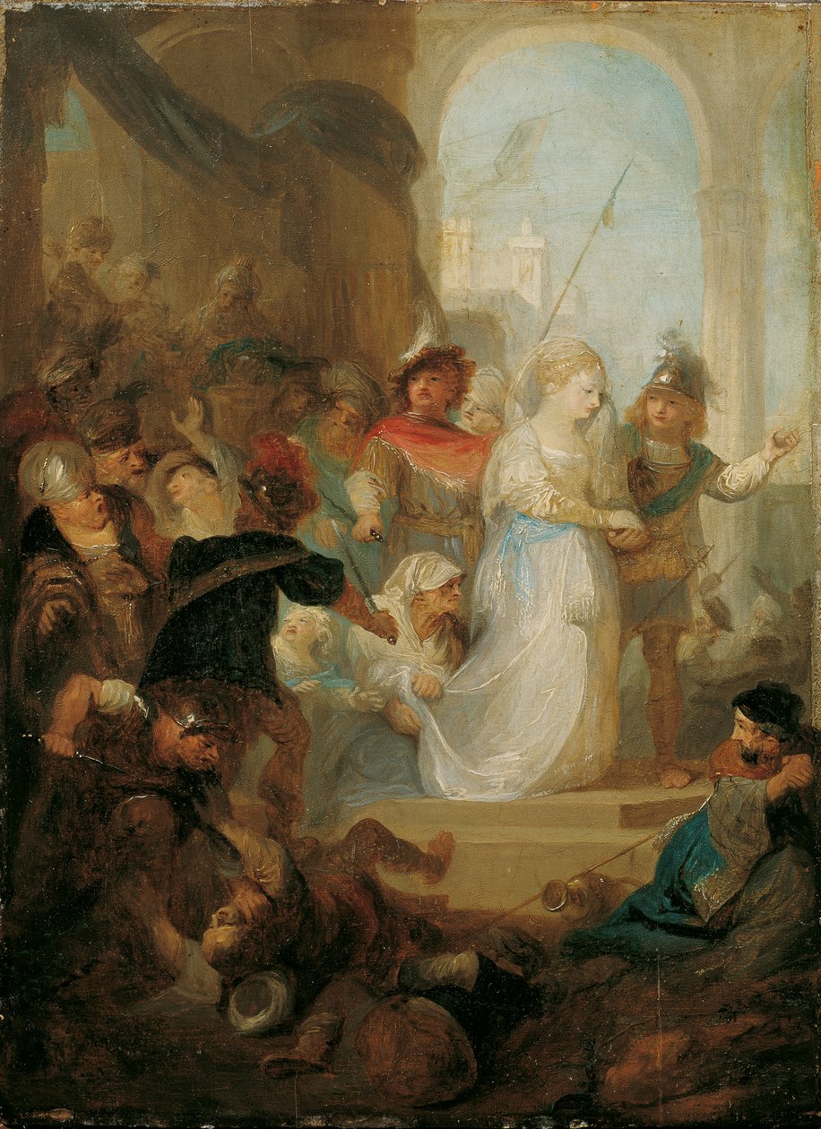 Esther y Hatach de Franz Anton Maulbertsch