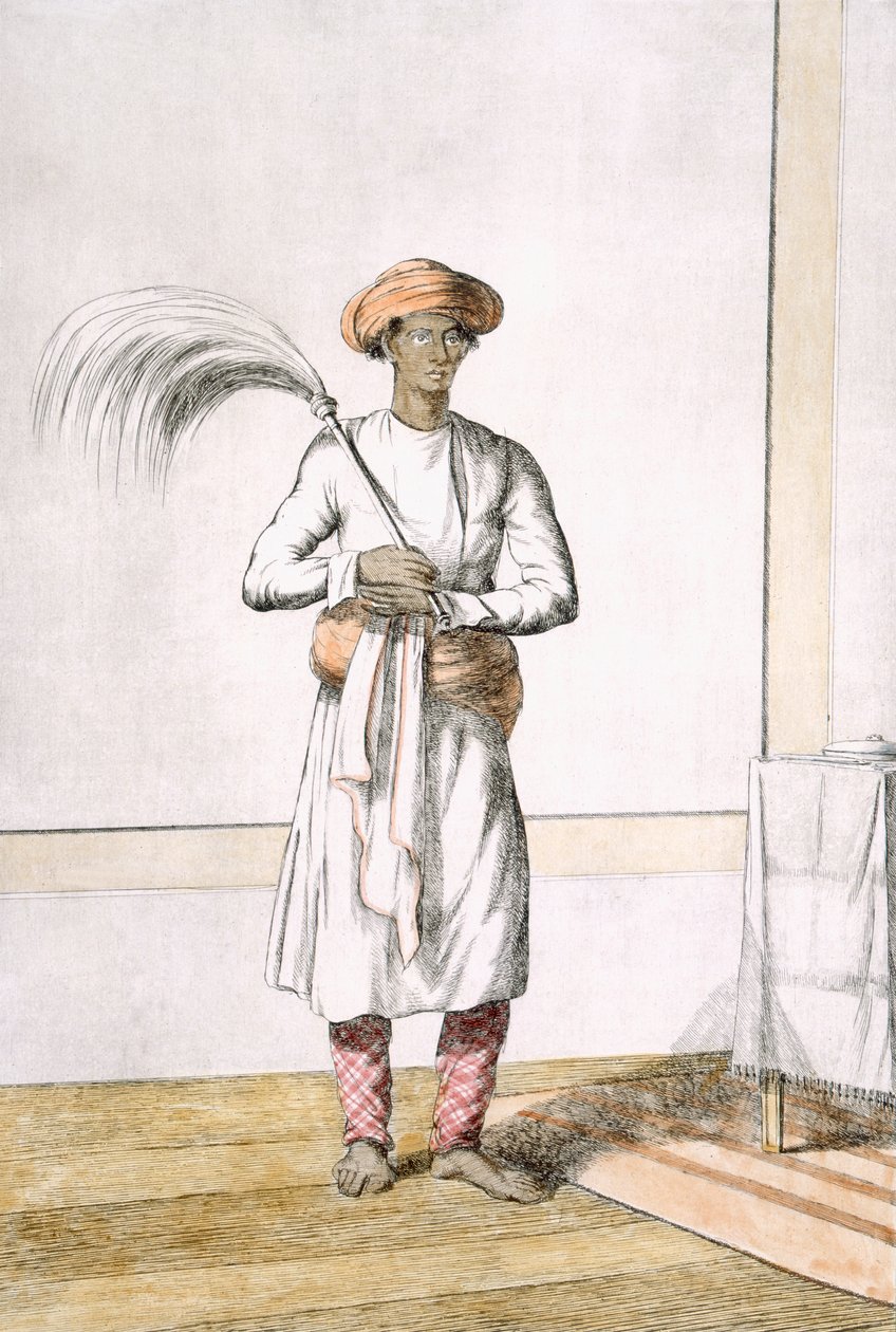 Portador de abanico, de 