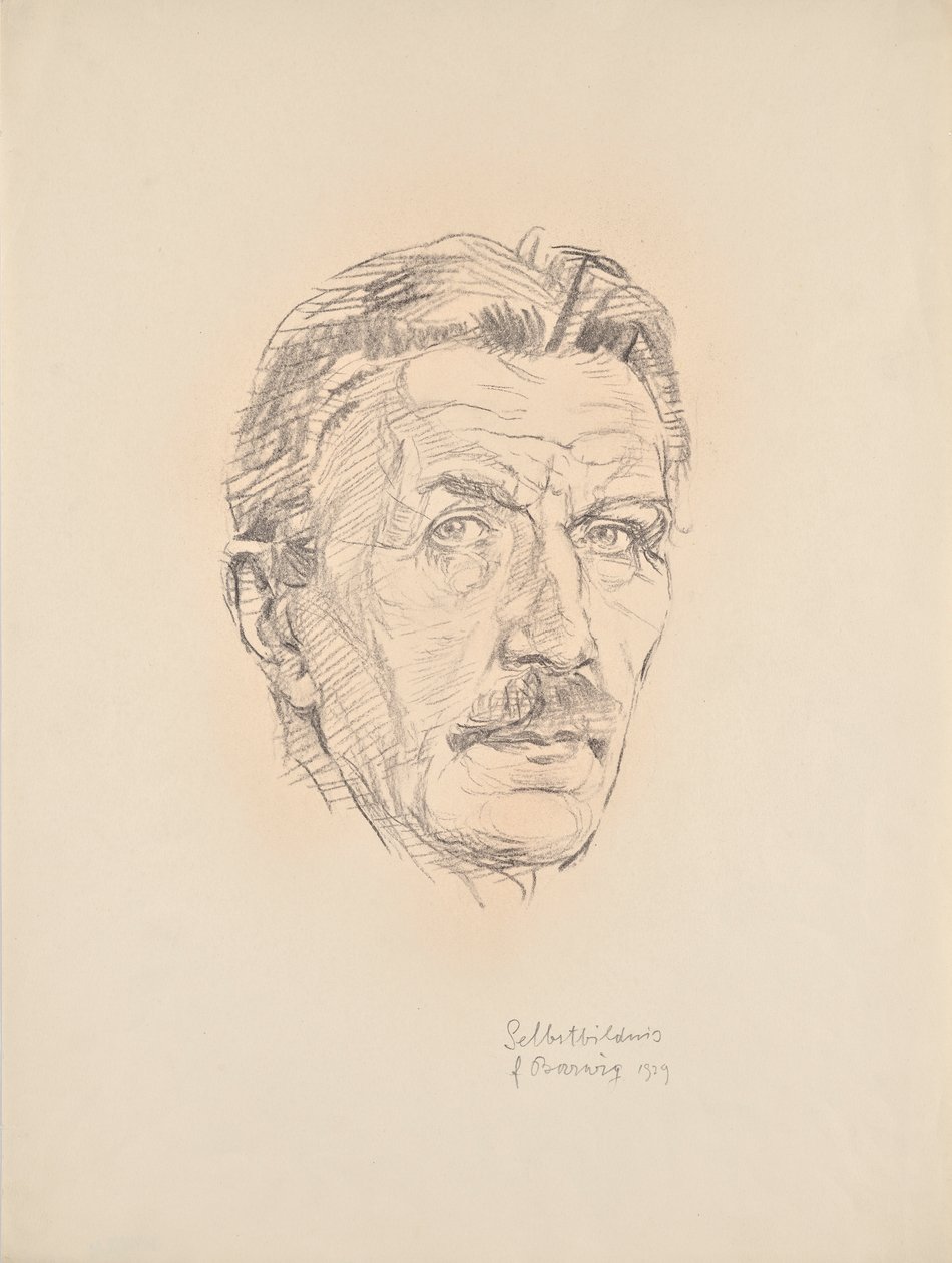 Auto retrato de Franz Barwig d. Ä.