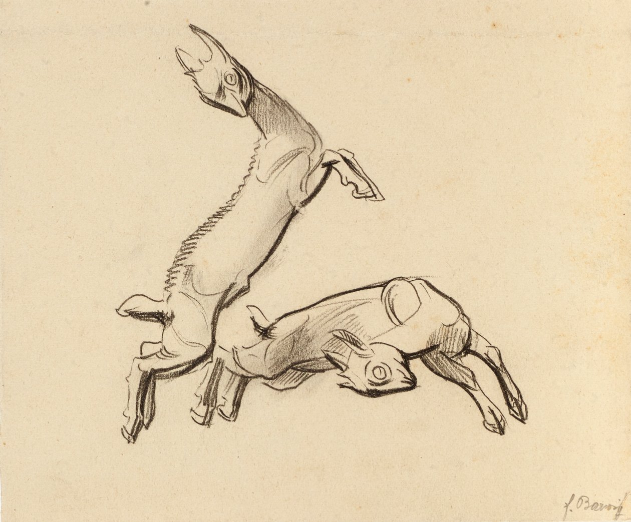 saltando zicklein de Franz Barwig d. Ä.