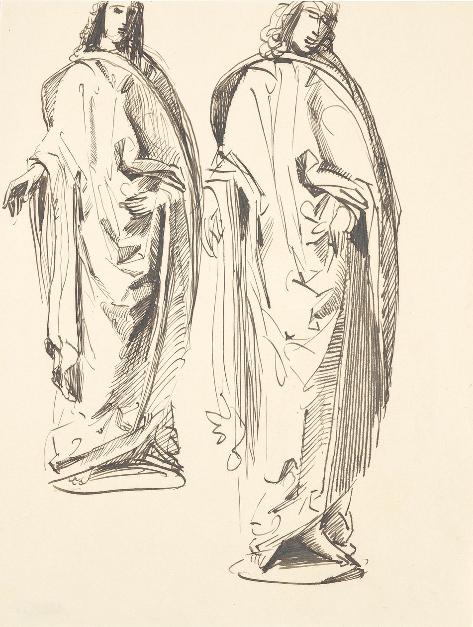 Dos diseños para San Juan de Franz Barwig d. Ä.
