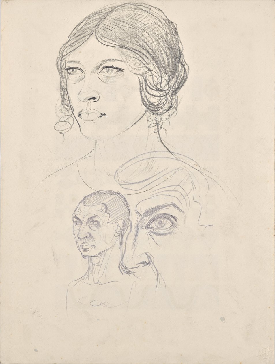 Retratos de Rosa y Walter Barwig de Franz Barwig der Ältere