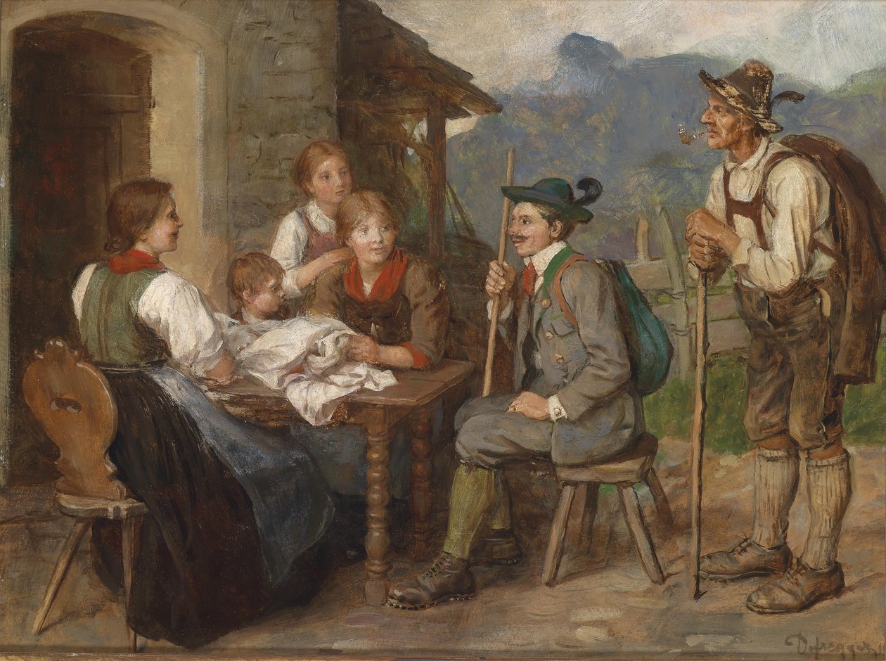 Salón tirolés de Franz Defregger