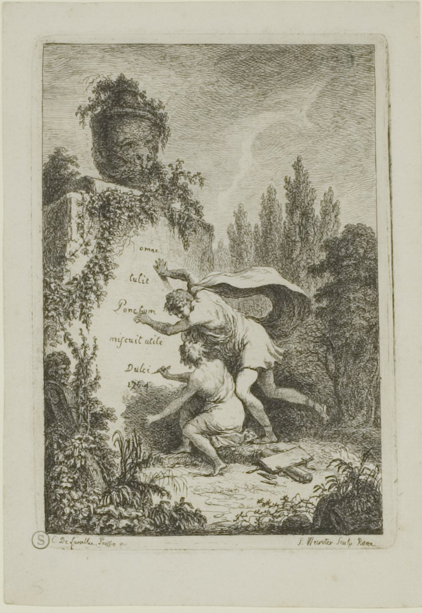 Placa de, Nella Venuta de Franz Edmund Weirotter