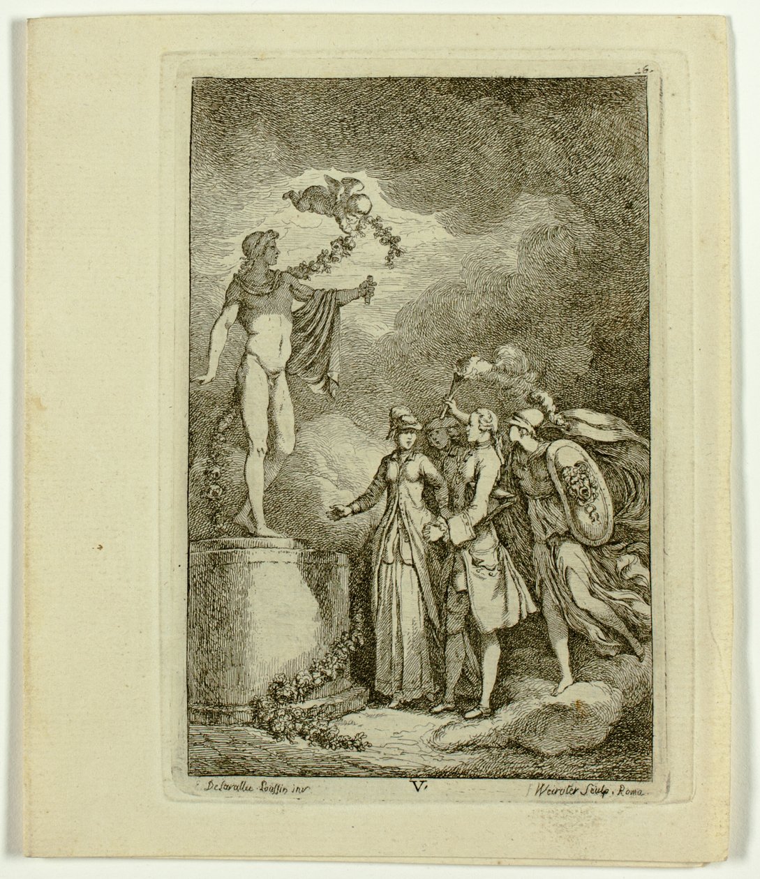 Placas 5-7, de Nella Venuta de Franz Edmund Weirotter
