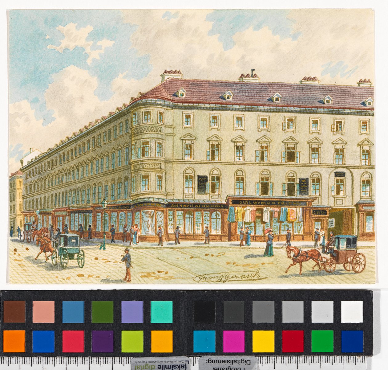 2., Taborstraße 15 - Casa de Johann Strauss padre, de Franz Gerasch