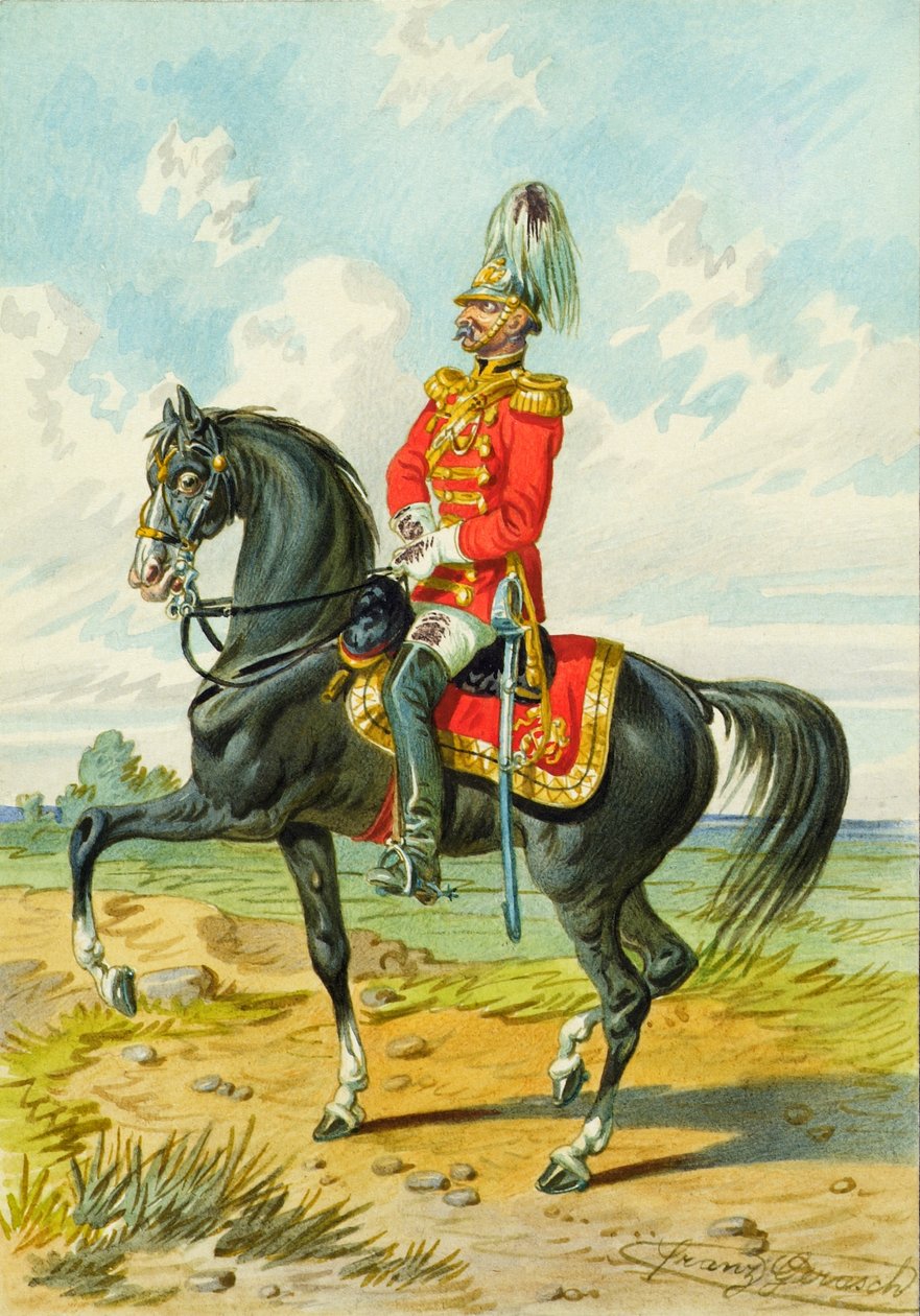 soldado a caballo de Franz Gerasch