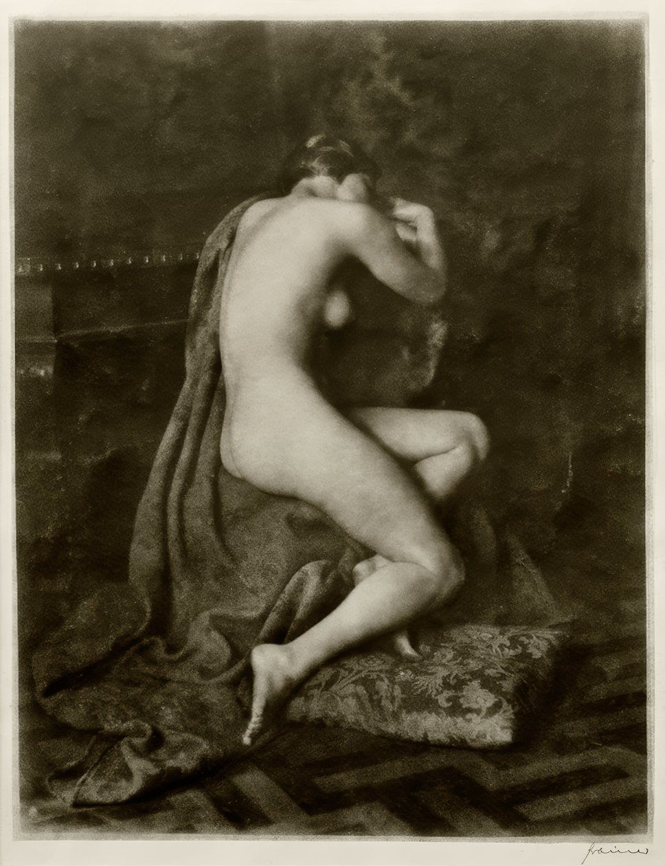 Desnudo femenino, ca. 1925 de Franz Grainer