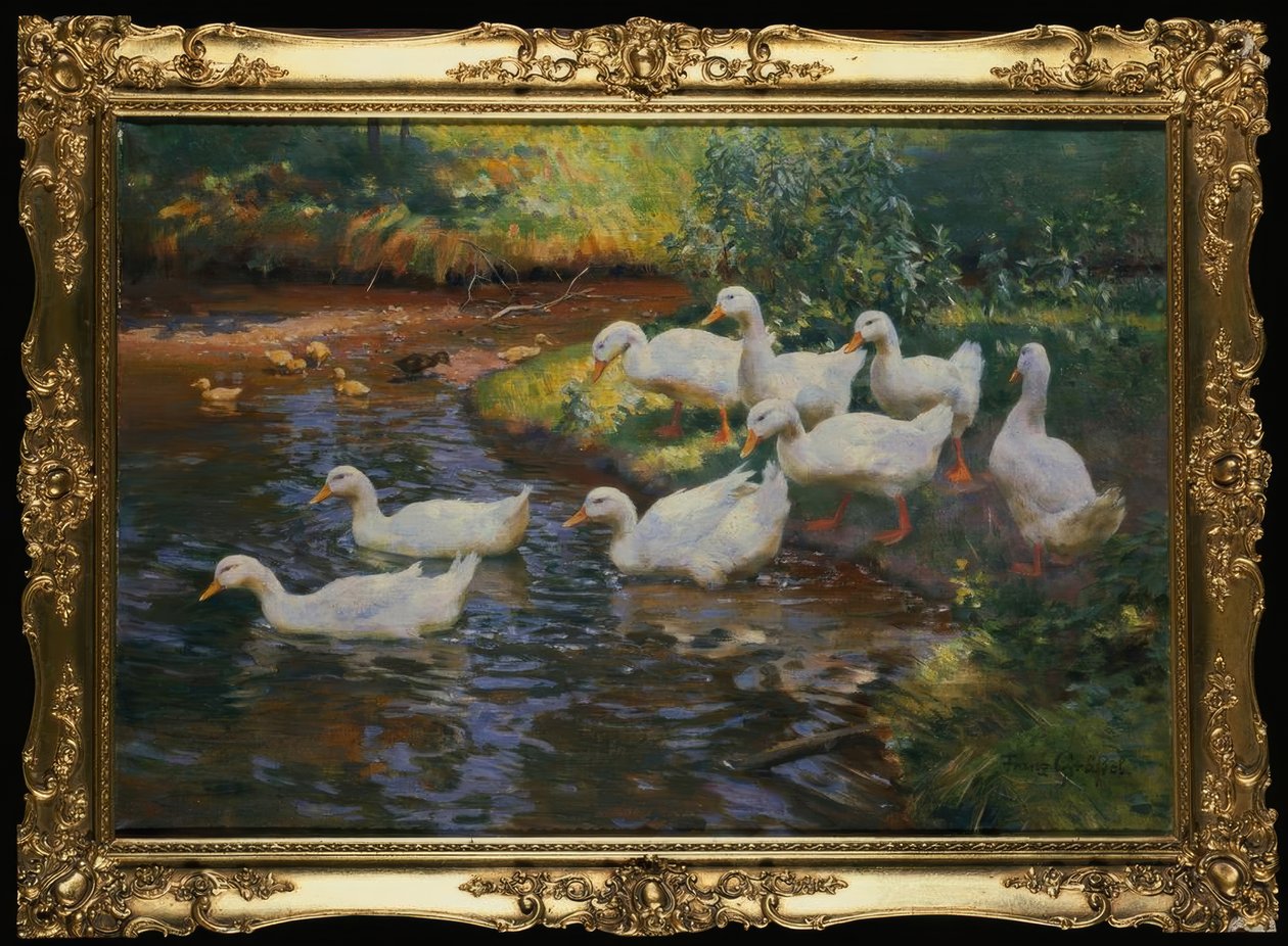 Familia de patos de Franz Grassel