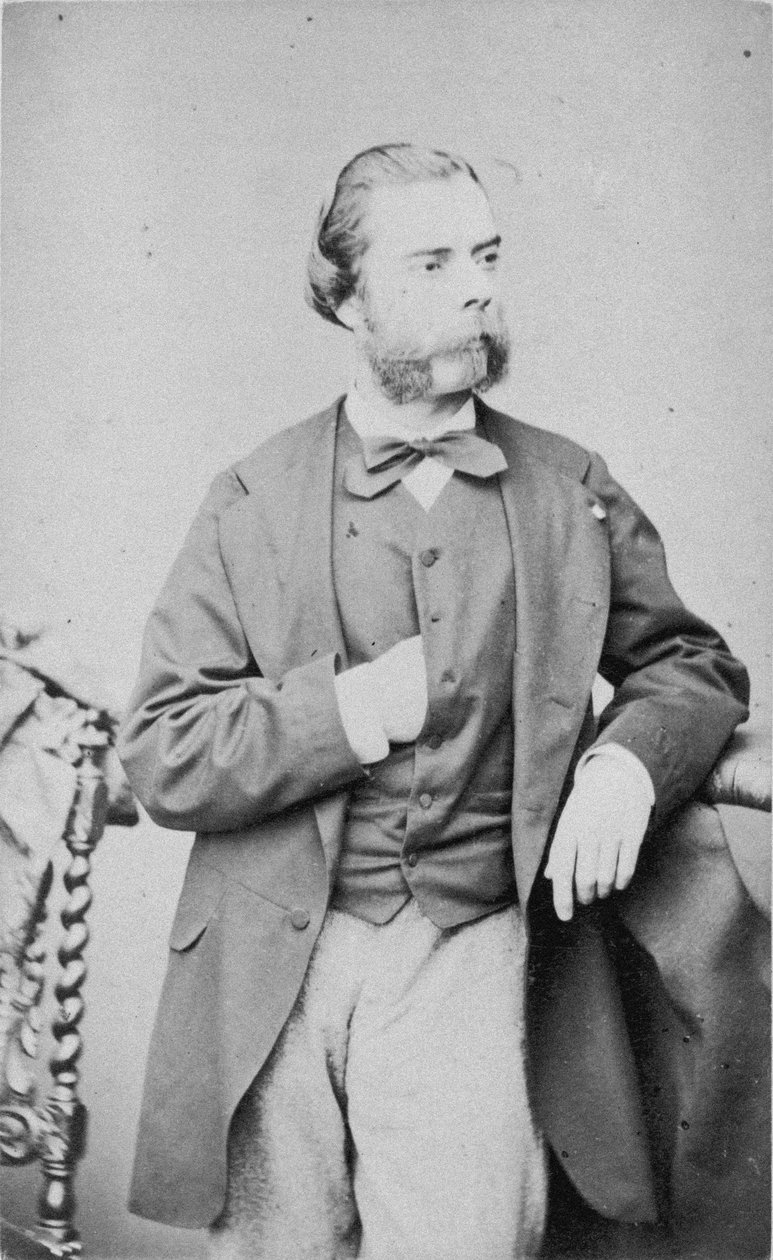 Retrato del pianista y compositor Eugène Ketterer 1831-1870 de Franz Hanfstaengl