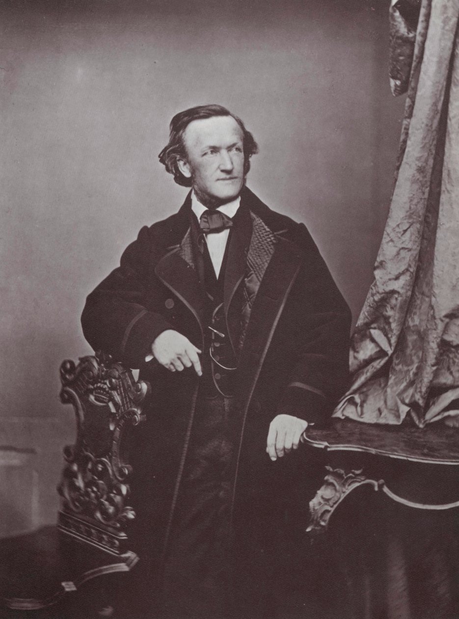 Richard Wagner, compositor alemán de Franz Hanfstaengl