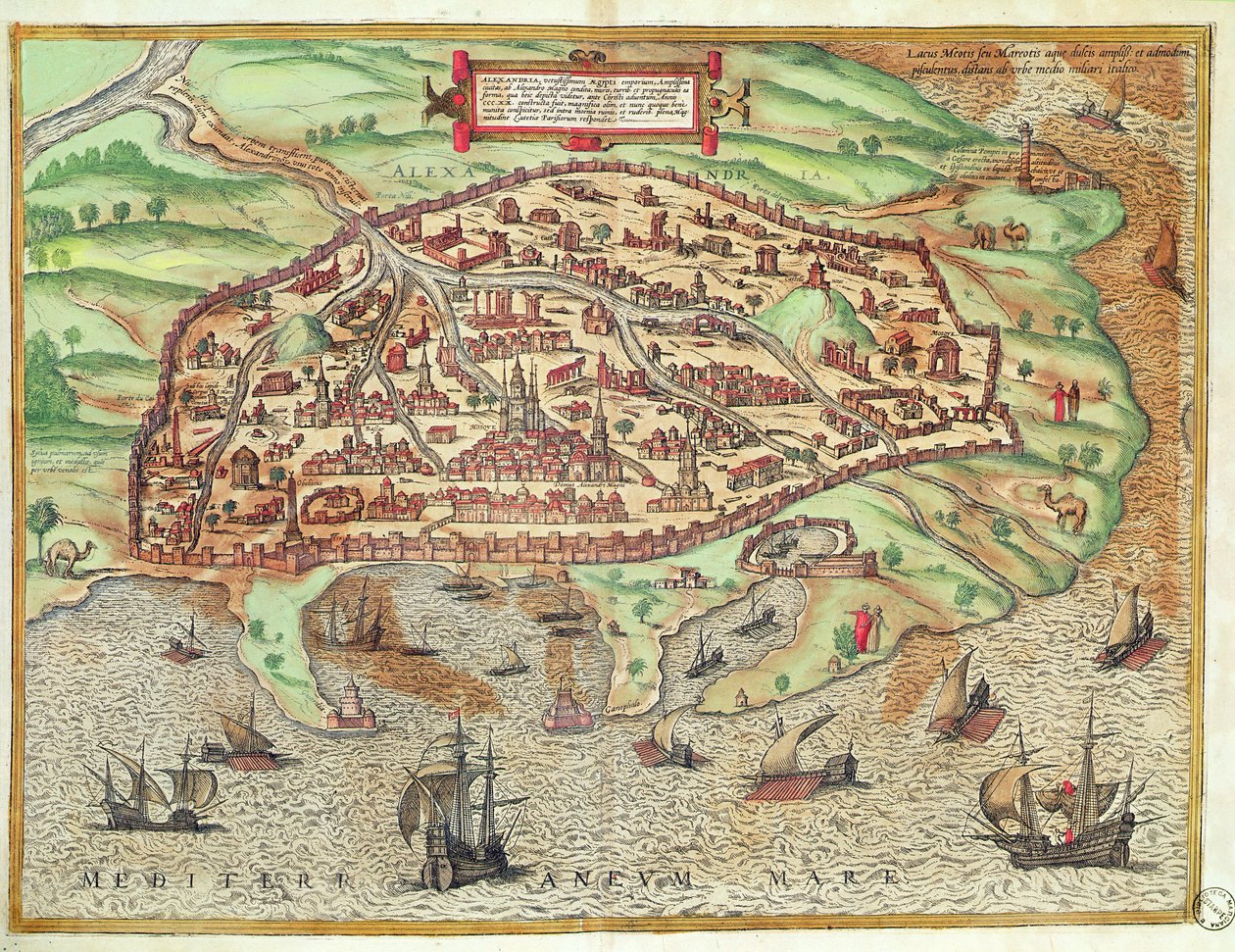 Mapa de Alejandría de 