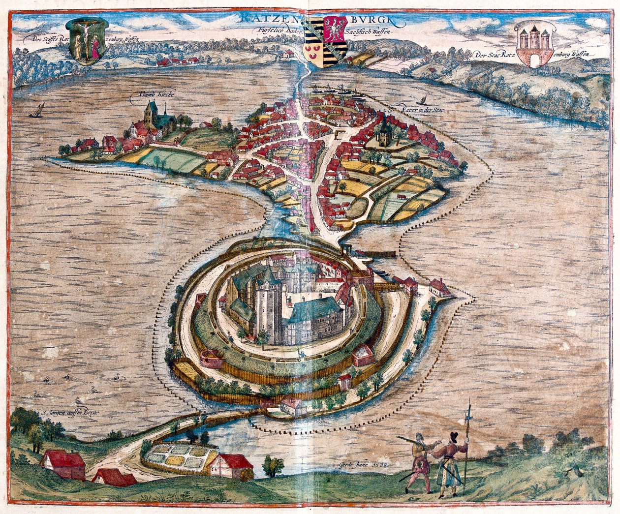 Ratzeburg, Alemania de Franz Hogenberg