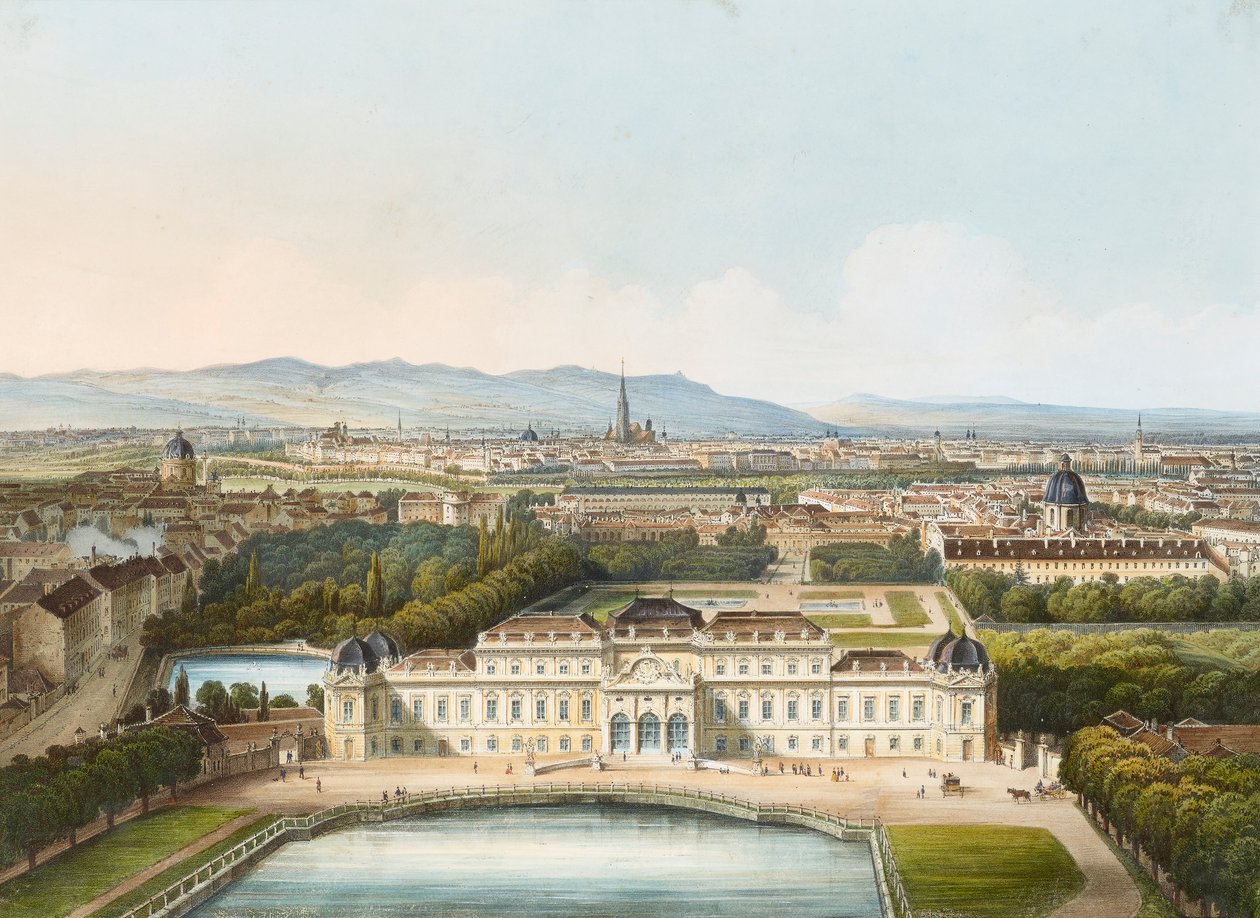 Castillo de Belvedere de Franz Josef Sandmann