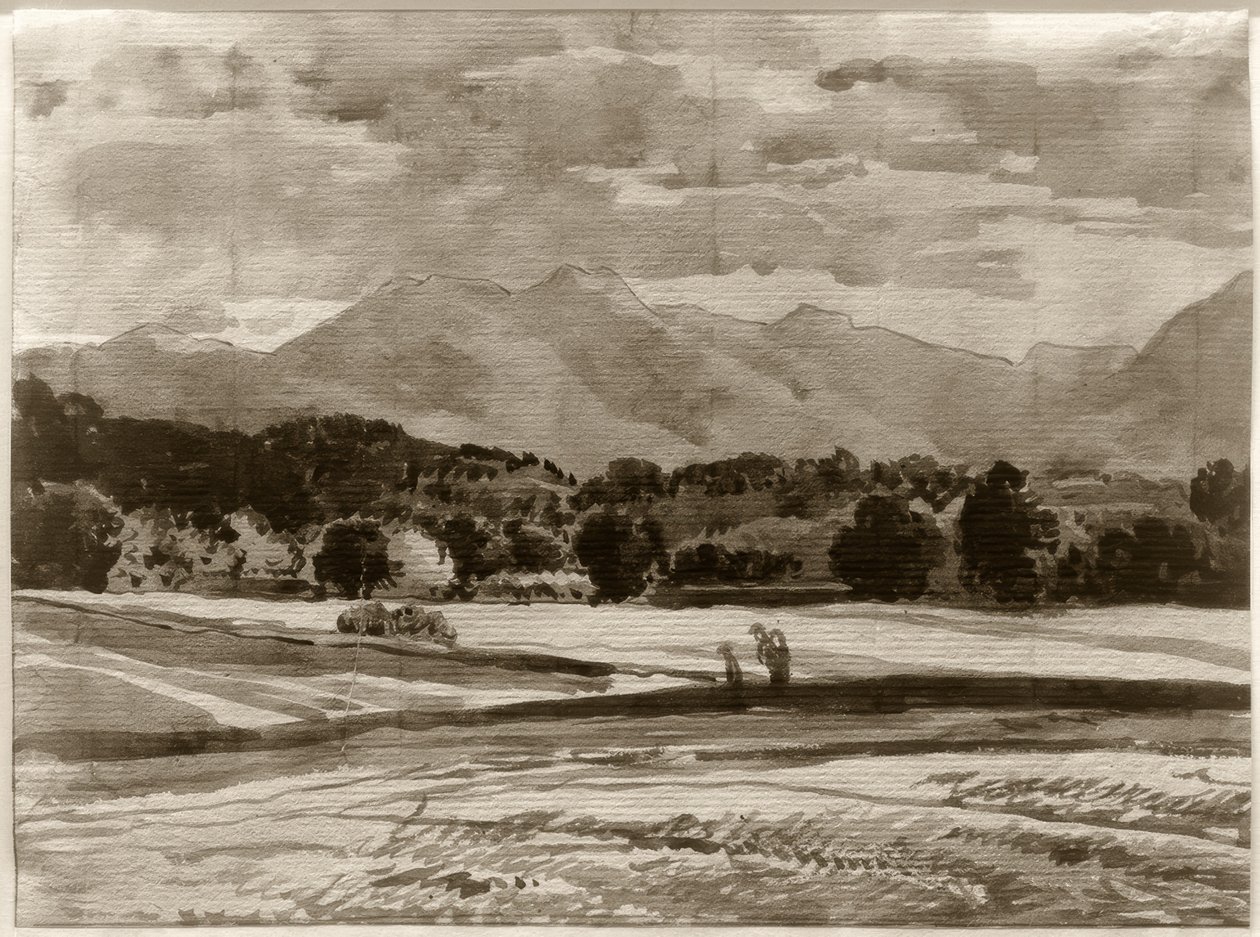 Paisaje prealpino de Franz Kobell