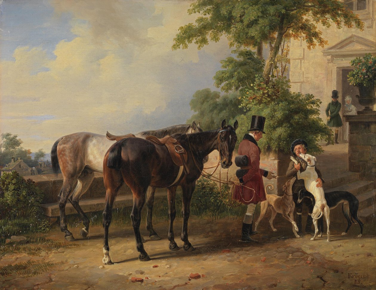 El mozo de cuadra de Franz Krüger