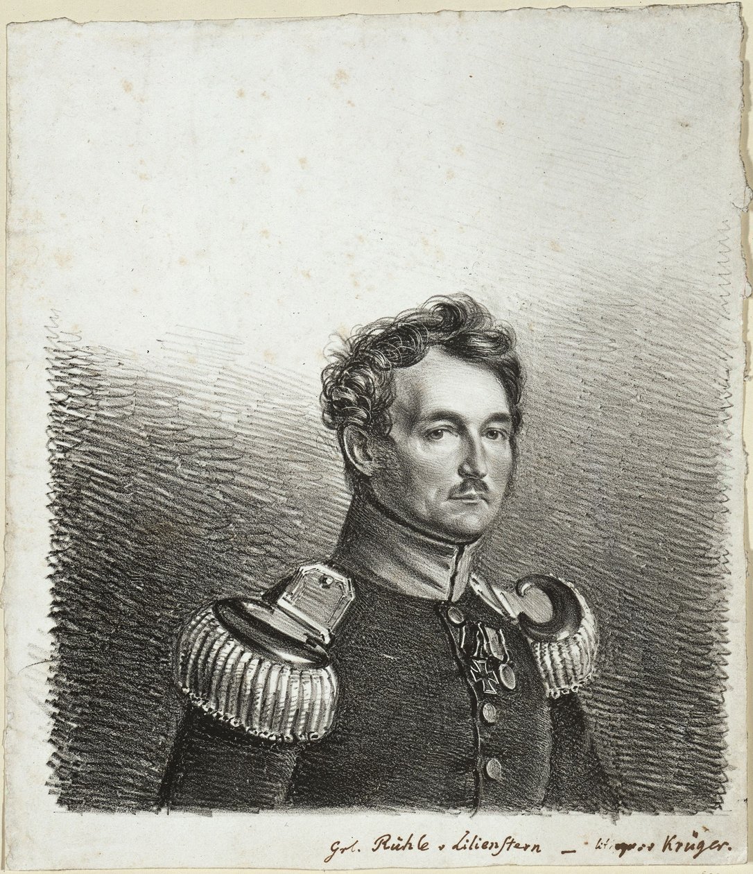 El conde Rühle von Lilienstern de Franz Krüger