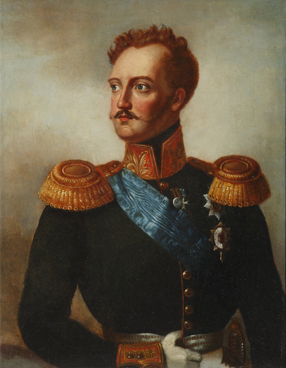 Retrato del Conde Alexander von Benckendorff, 1783-1844 de Franz Krüger
