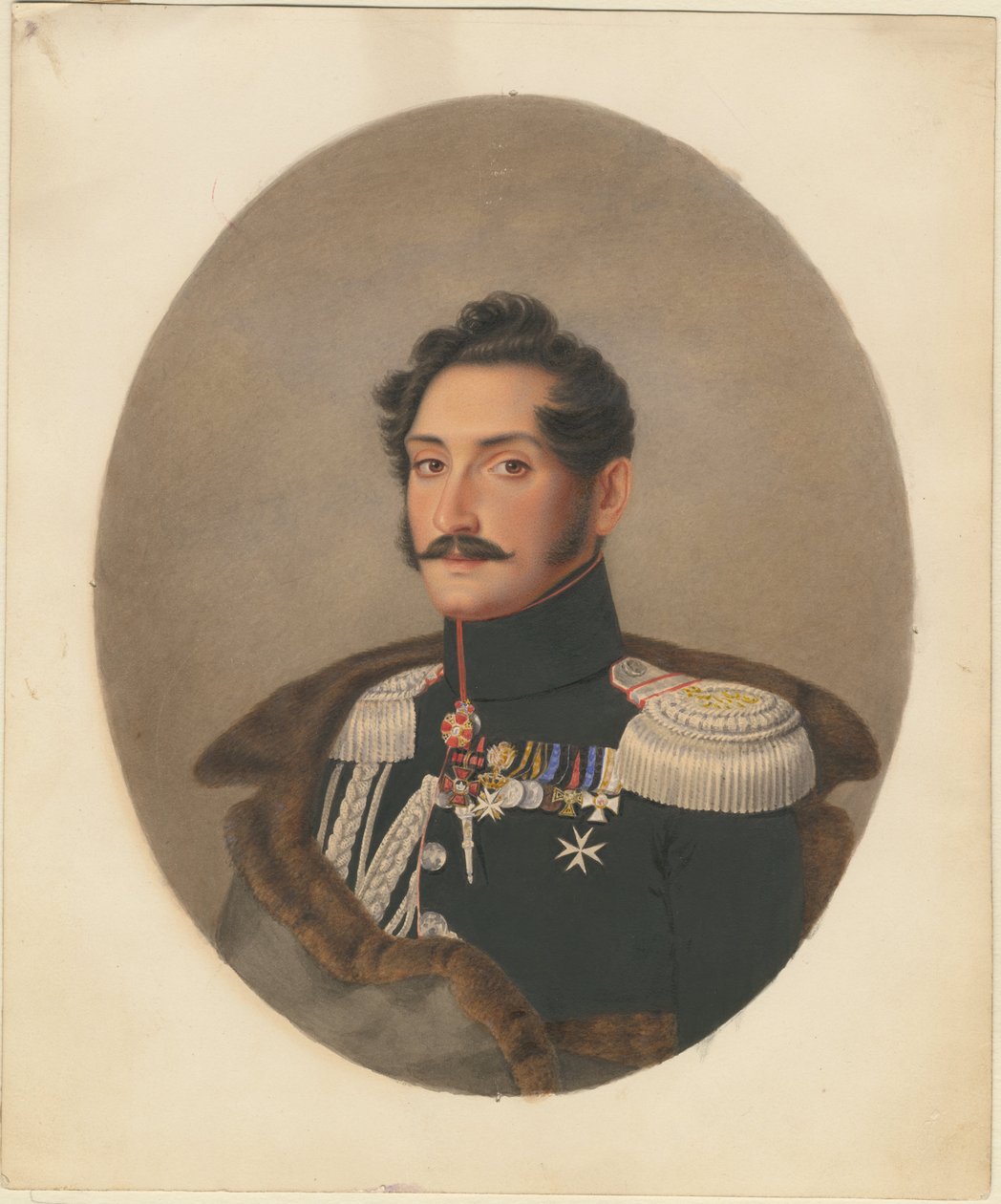 Retrato del Conde Alexey Fyodorovich Orlov 1787-1862 de Franz Krüger