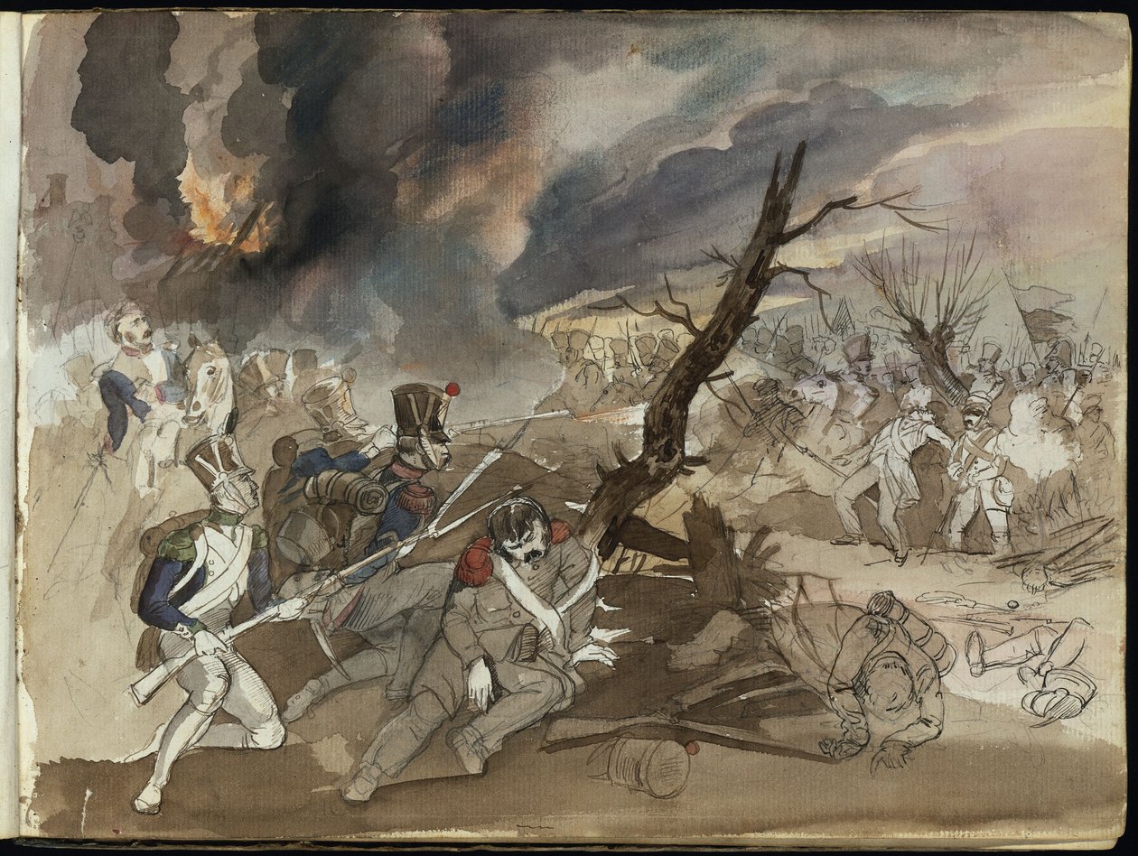 Escena de una matanza de Franz Krüger
