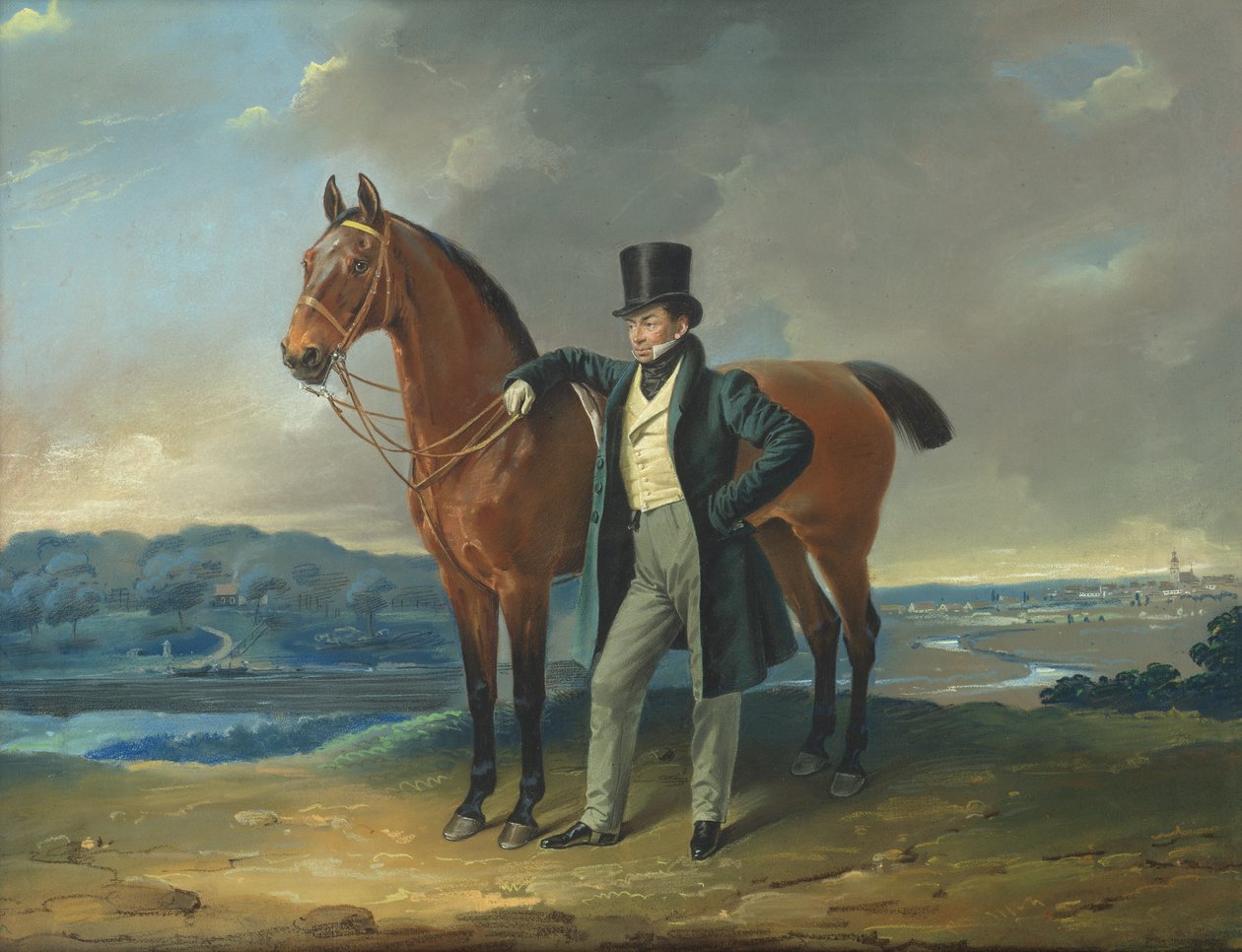 Wilhelm Christian Benecke von Groditzberg, 1828 de Franz Krüger
