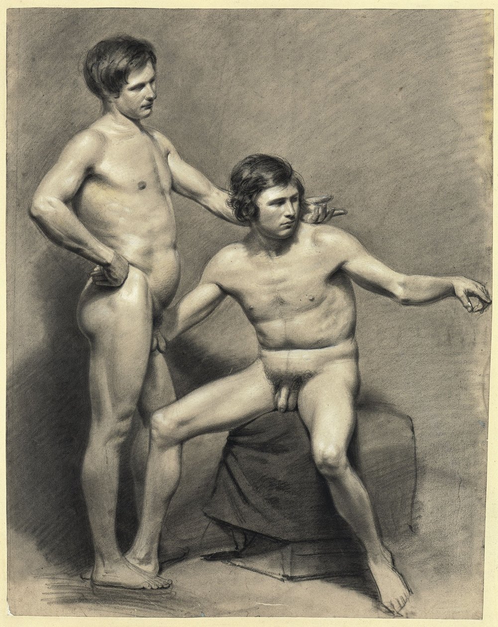 Dos desnudos masculinos de Franz Krüger