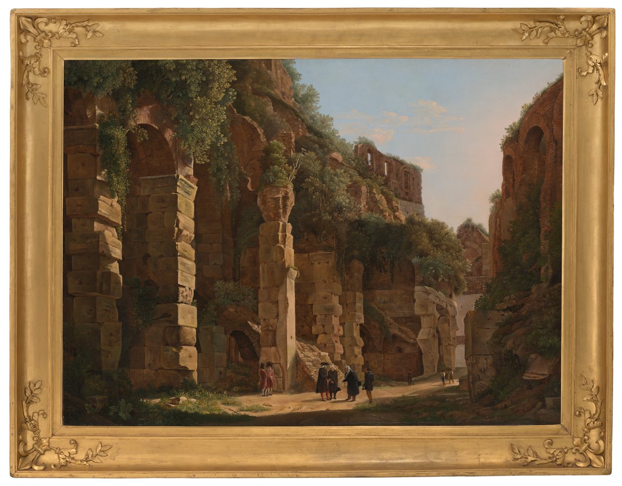 Dentro del Coliseo de Franz Ludwig Catel