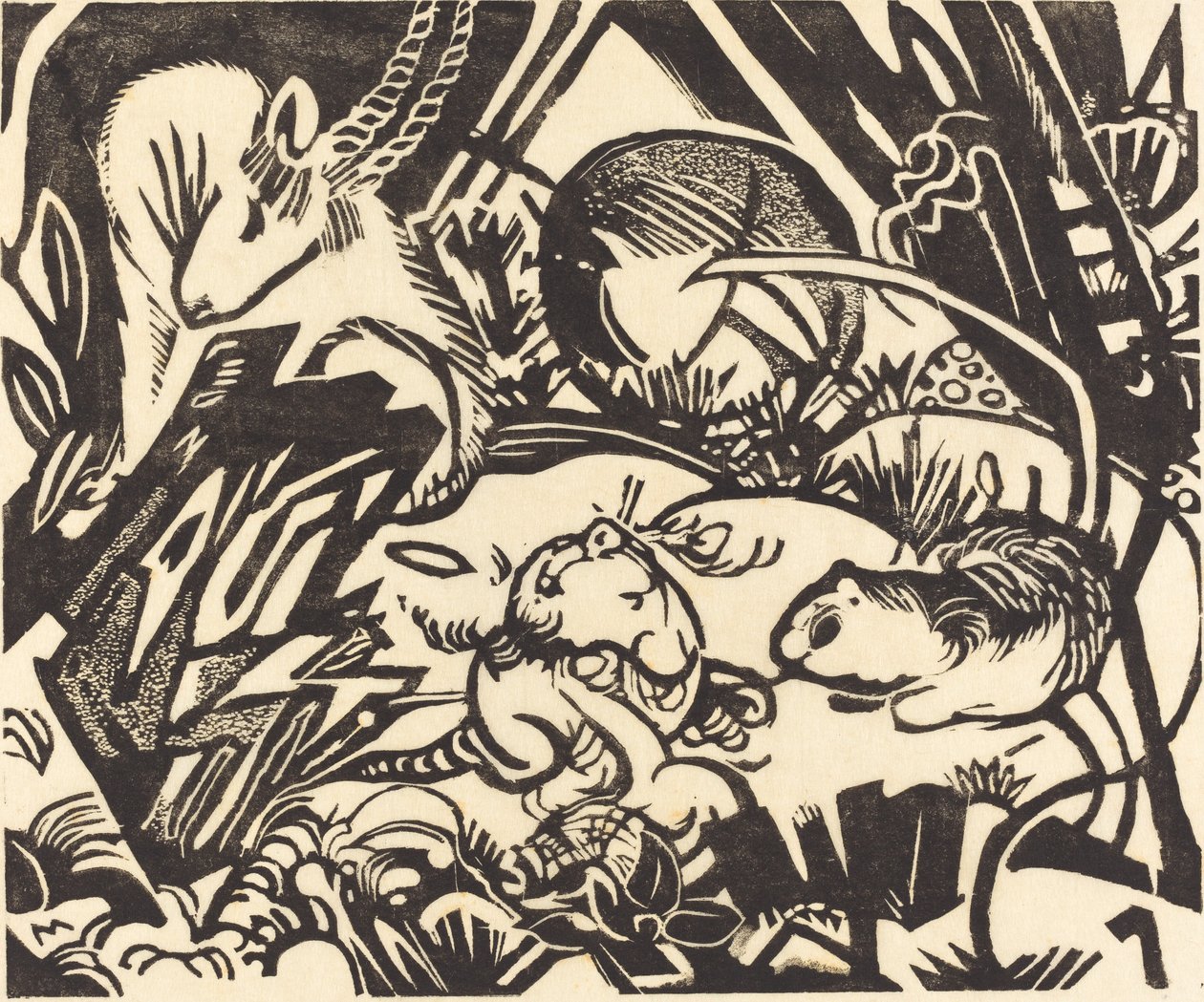 Leyenda animal de Franz Marc