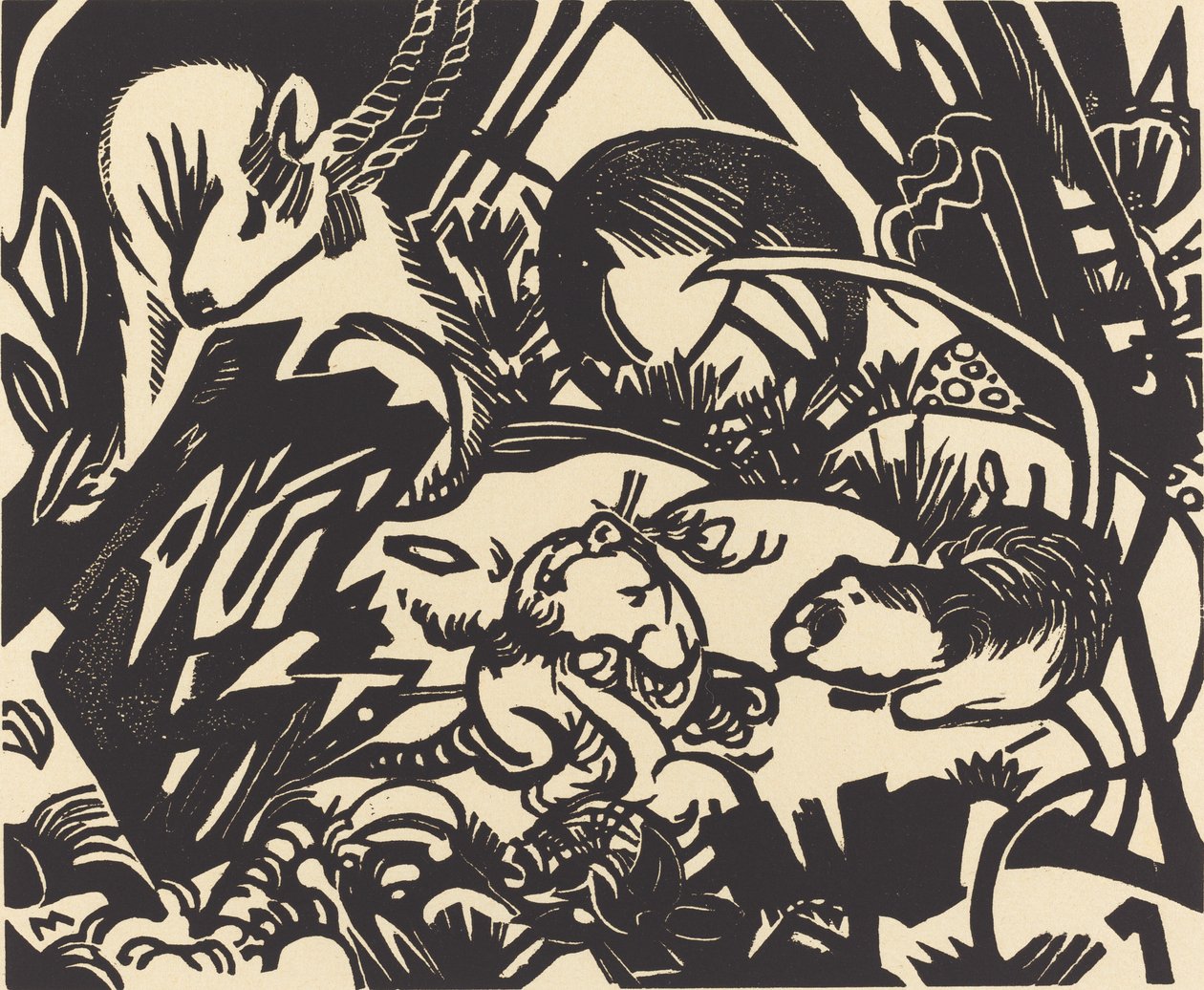 Leyenda animal de Franz Marc