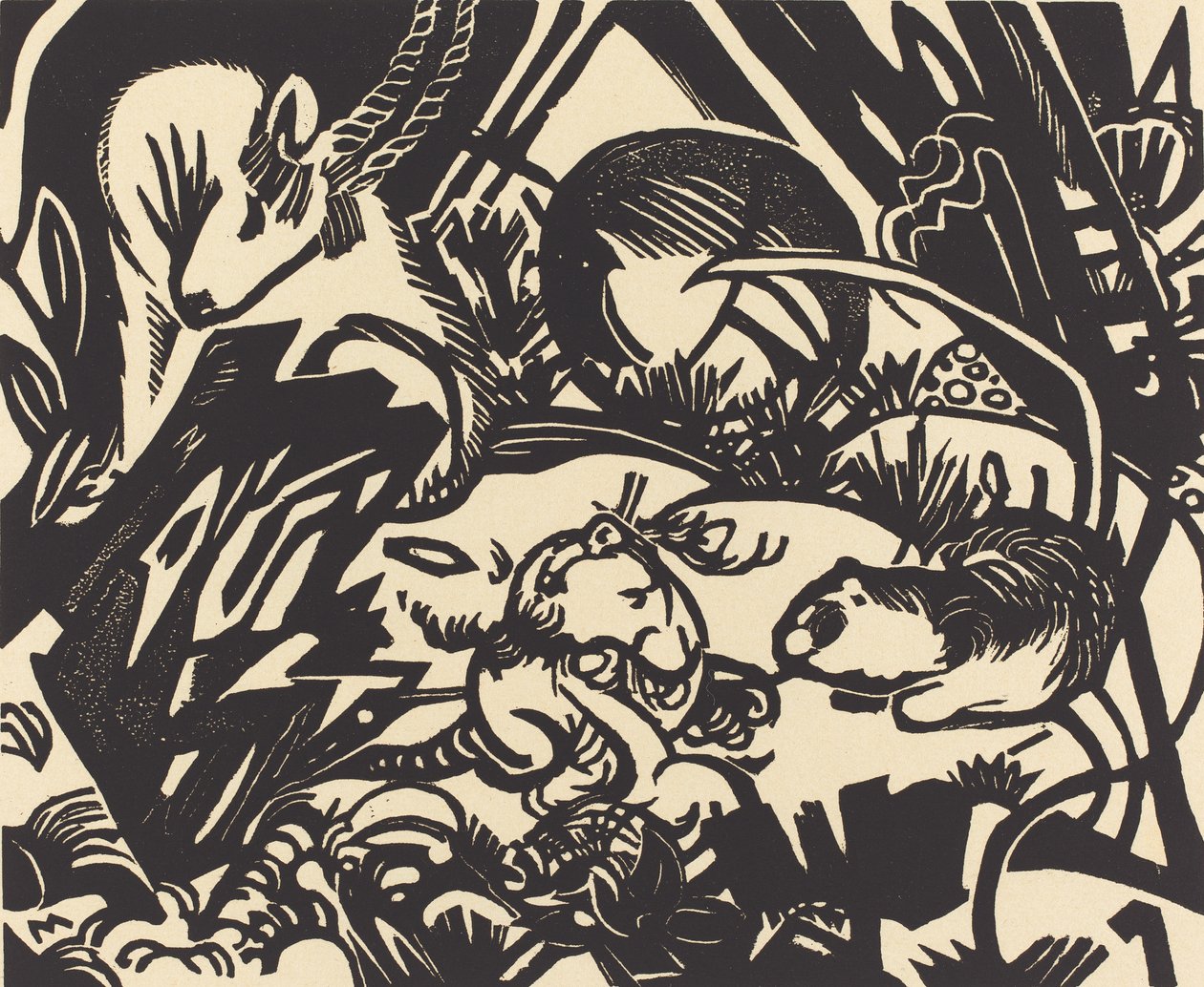 Leyenda Animal (Tierlegende) de Franz Marc