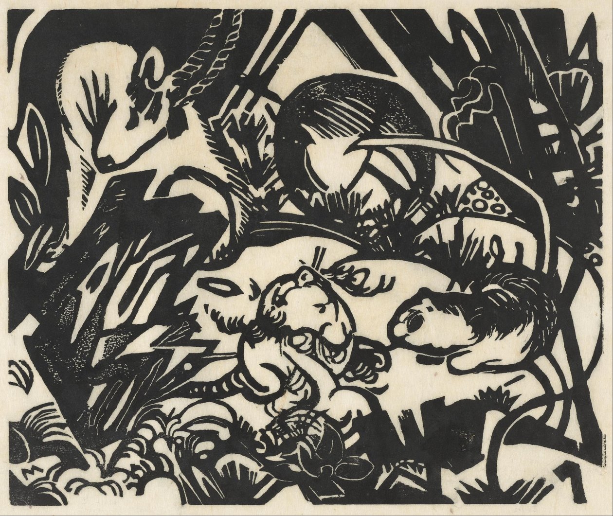 Leyenda animal de Franz Marc