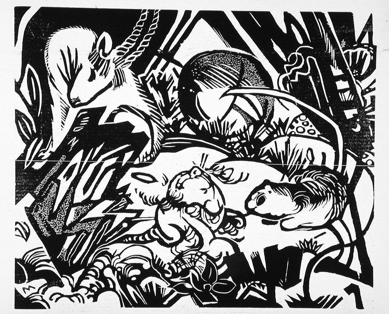 Leyenda animal de Franz Marc