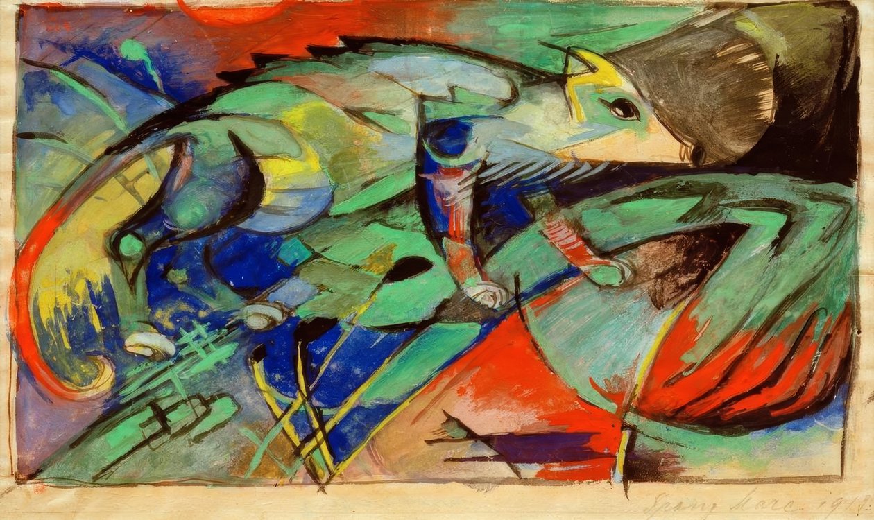 Camaleón de Franz Marc