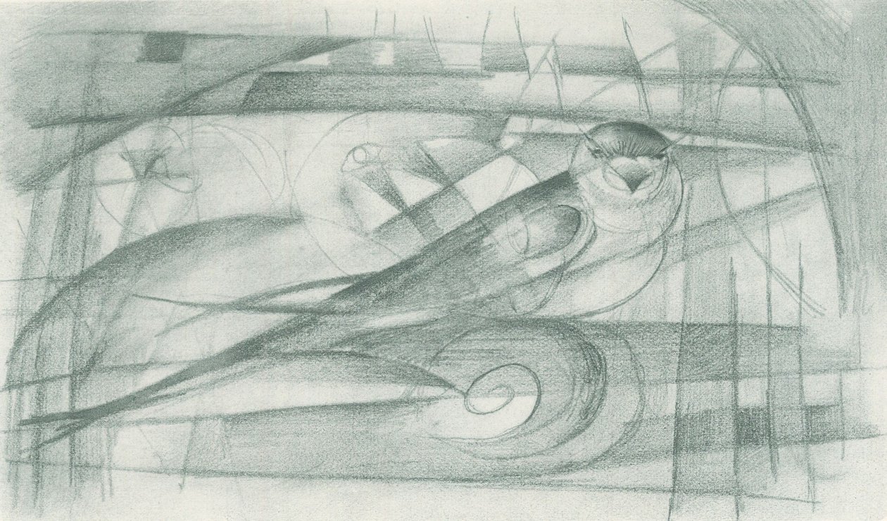 Una golondrina de Franz Marc