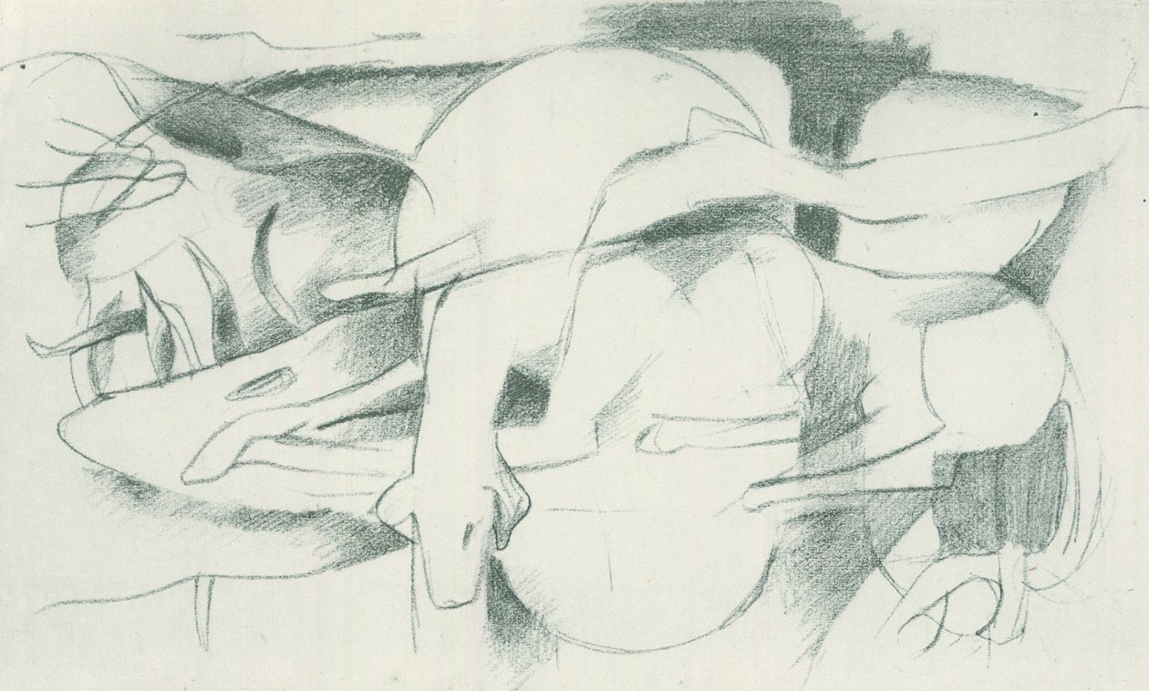 Franz Marc - Cuaderno de bocetos del campo - Hoja 04 de Franz Marc