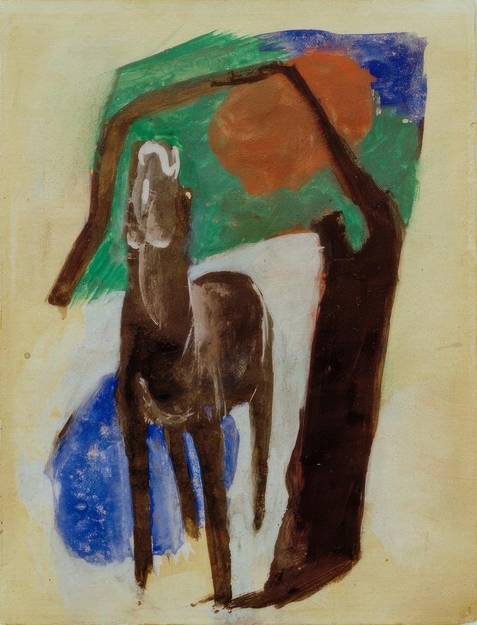Caballo quejumbroso de Franz Marc
