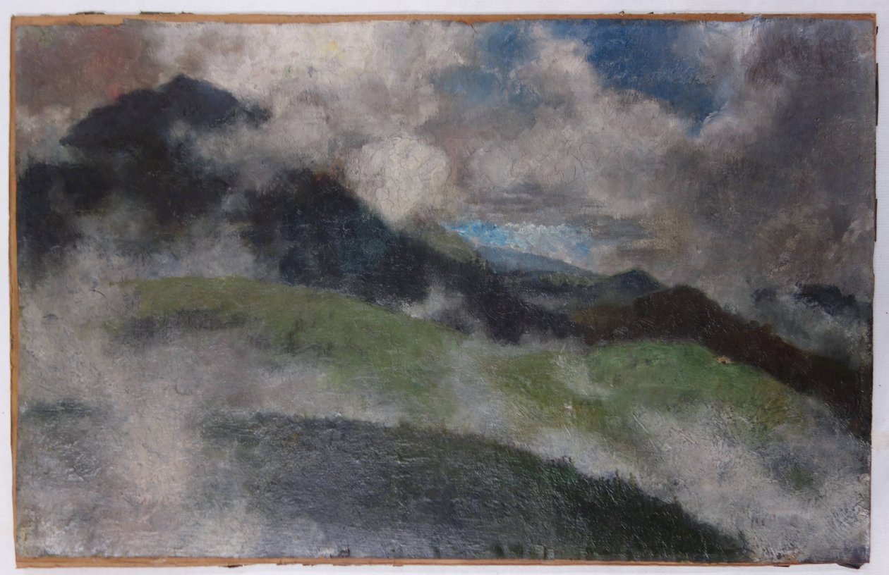 Niebla ascendente de Franz Marc