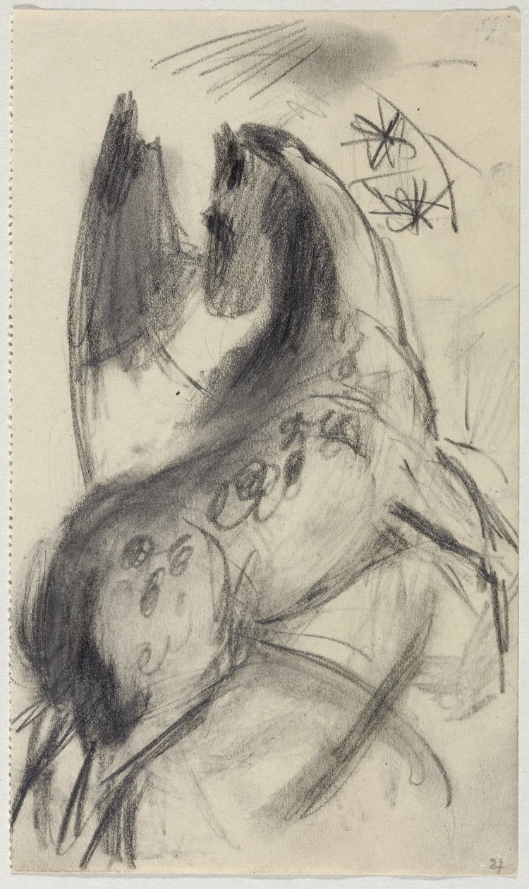 caballo de salto de Franz Marc