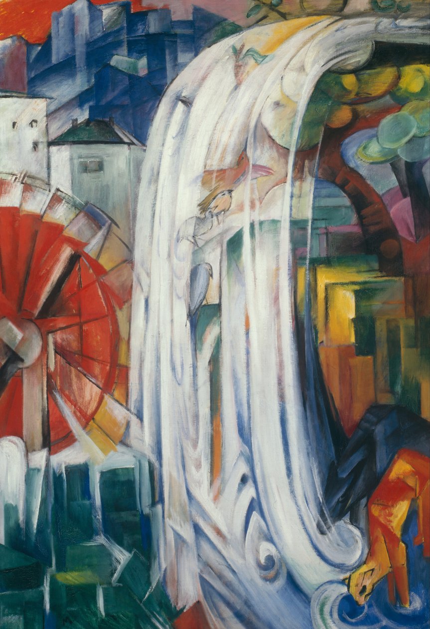 El molino embrujado de Franz Marc