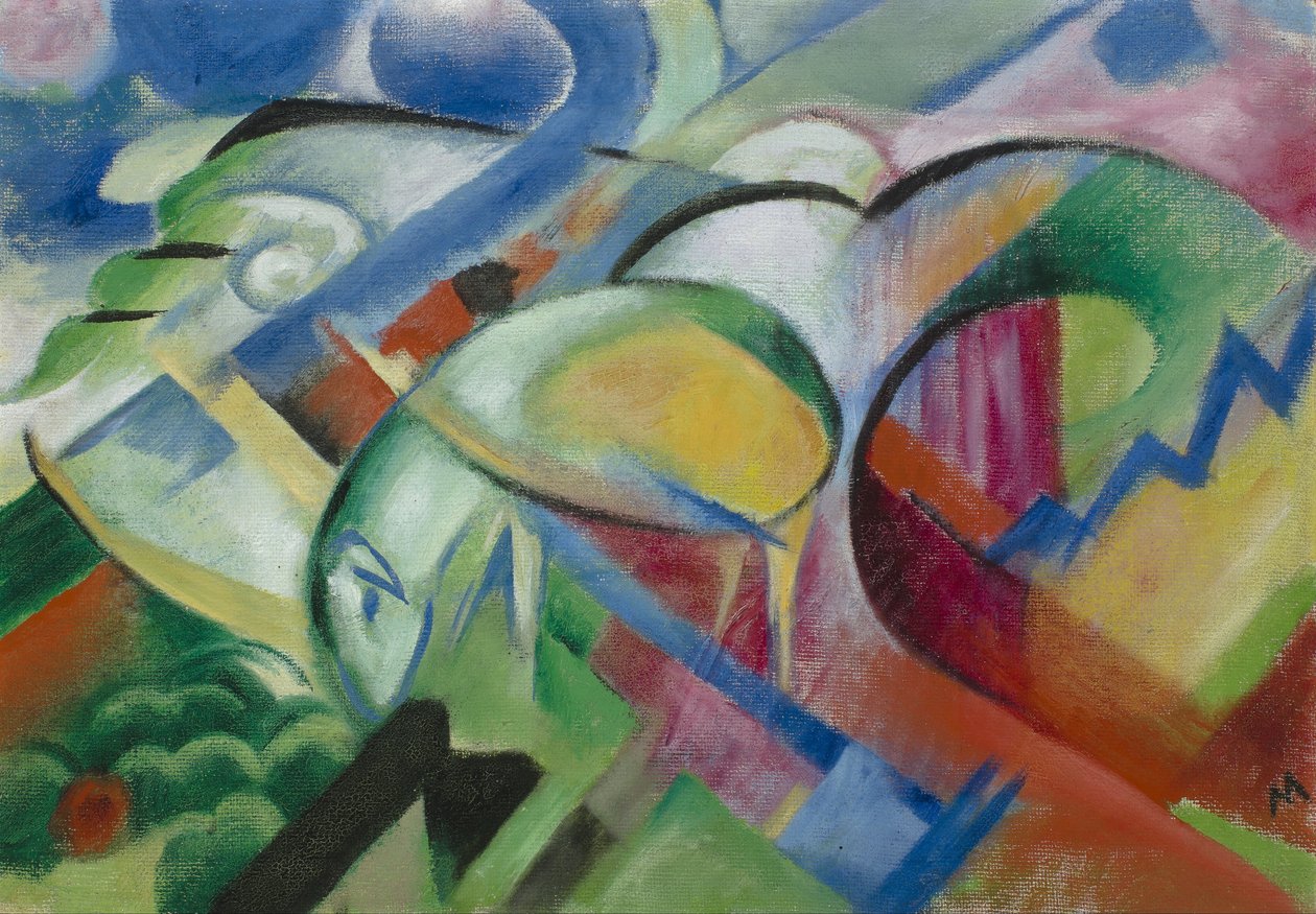 La oveja de Franz Marc