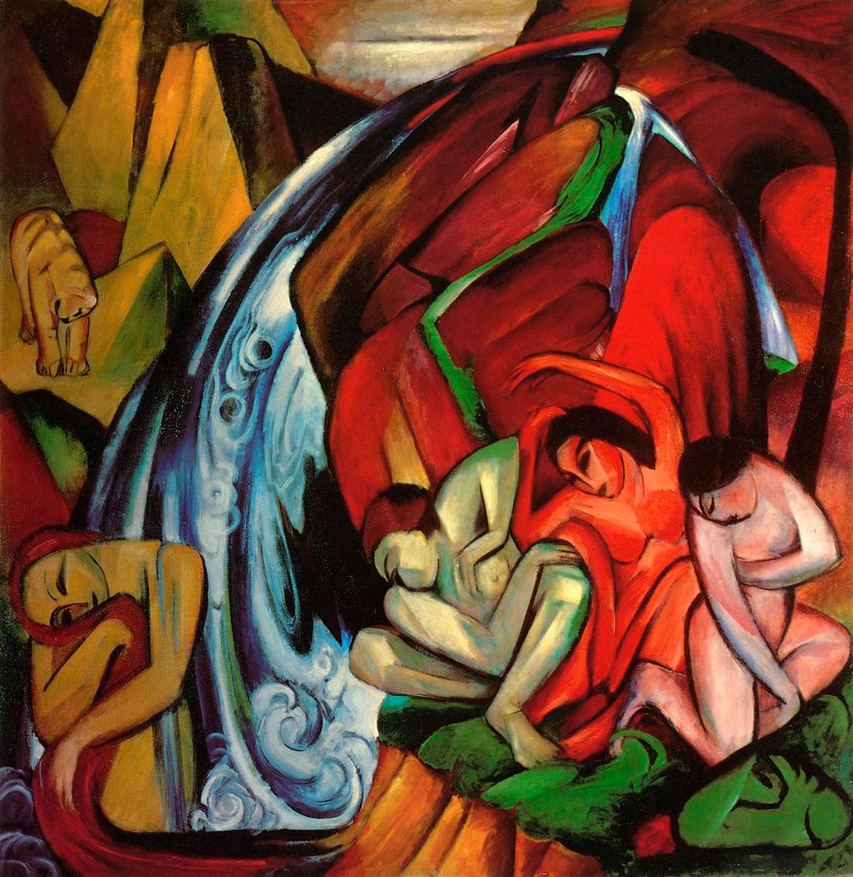 La cascada de Franz Marc