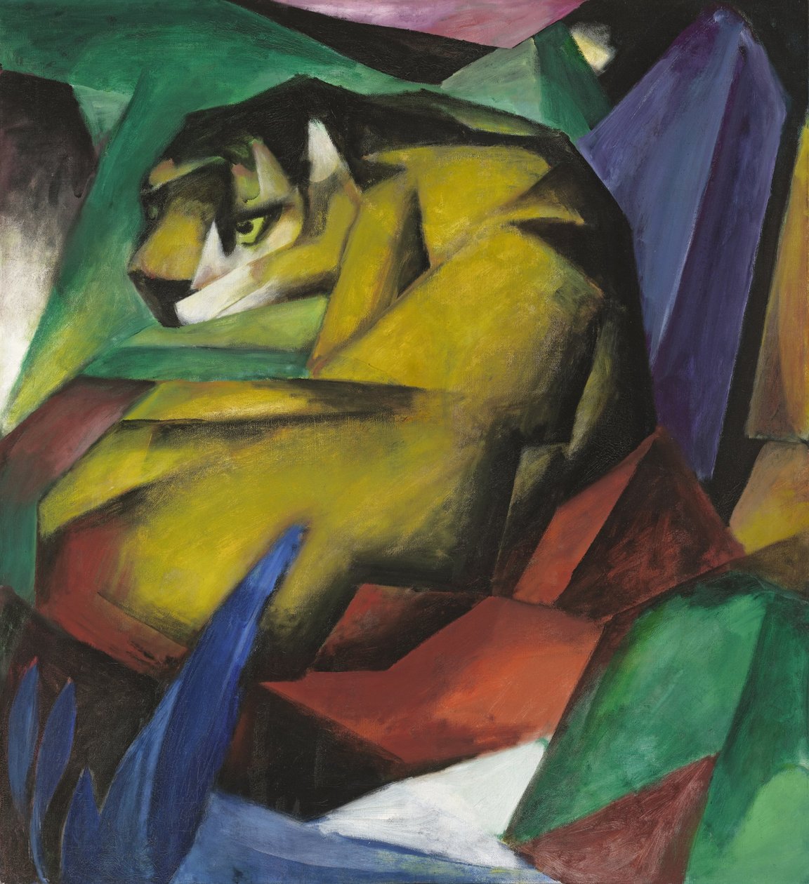 Tigre de Franz Marc