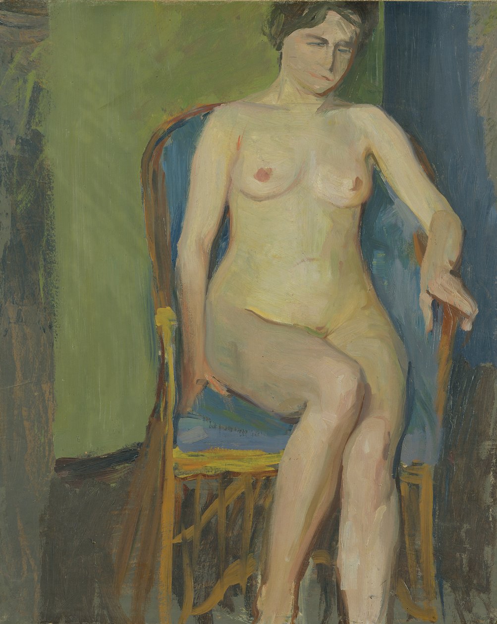 Desnudo Sentado de Franz Nolken