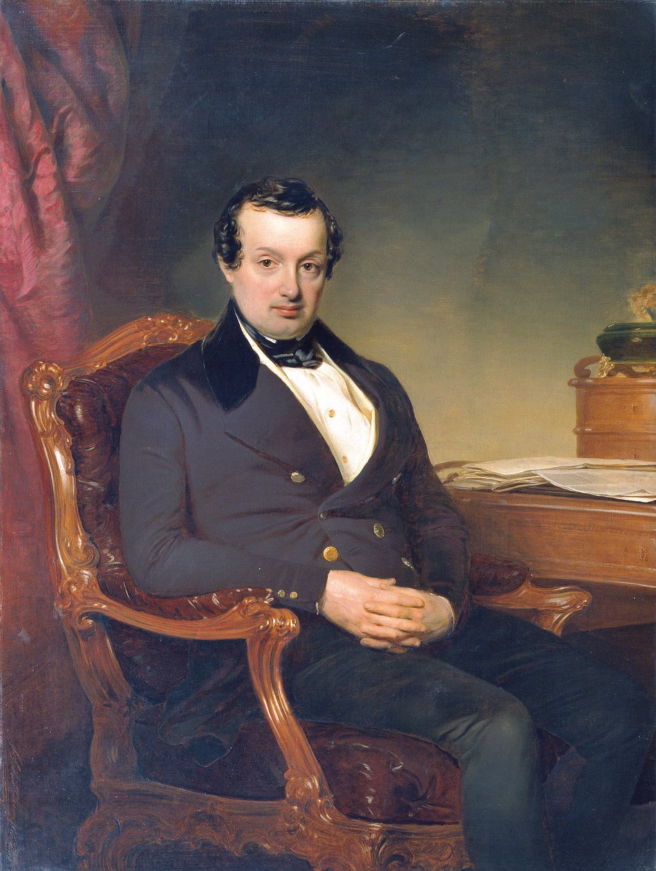 El fabricante textil Hermann Todesco (1791–1844) de Franz Schrotzberg