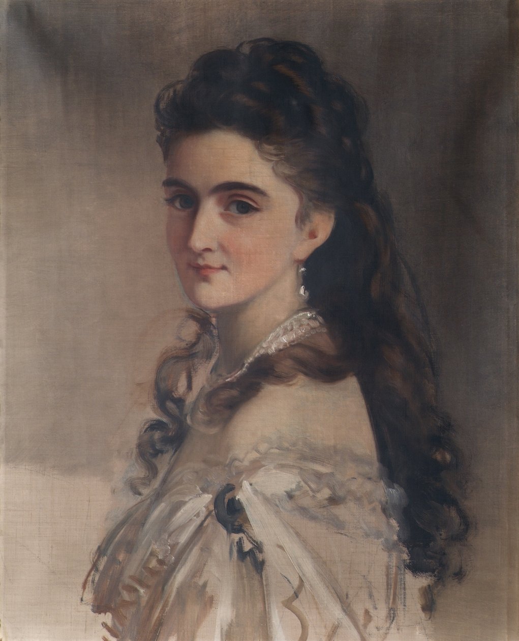 Sidonie Schrotzberg, de soltera Stohl, la segunda esposa del artista de Franz Schrotzberg