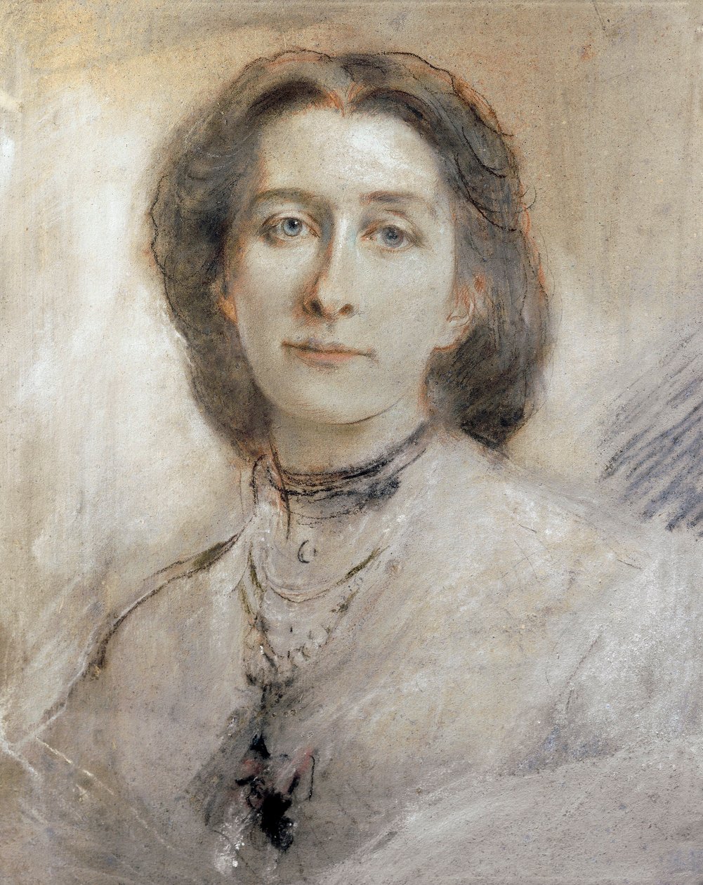 Alemania, Retrato de Cosima Francesca Gaetana Wagner (1837-1930), hija de Franz Liszt y segunda esposa de Richard Wagner de Franz Seraph von Lenbach